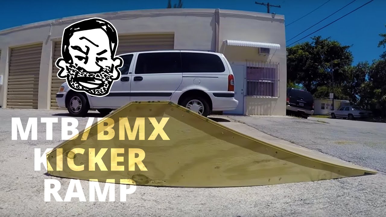 Как построить рампу-кикер для BMX или MTB