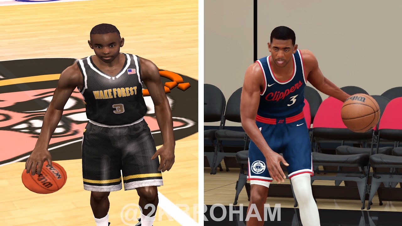 Chris Paul In Every NBA 2K  -  Unedited Clips #nba2k26