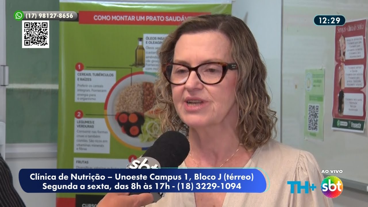 Unoeste oferece serviços de nutrição e psicologia a preço popular