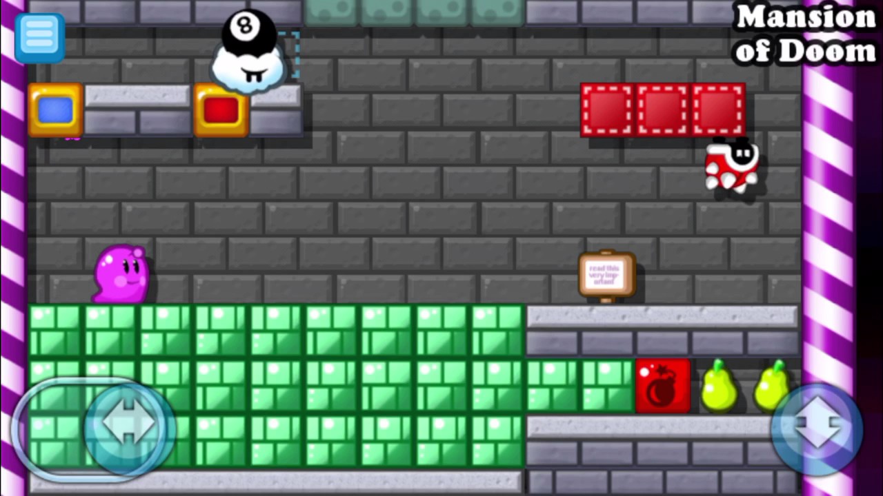 Hoggy 2 jar 180 (Mansion of Doom) soluce
