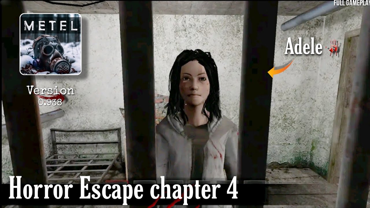 Metel Horror Escape Chapter 4 (Adele) Full Gameplay | 2023 Latest Update Version 0.938