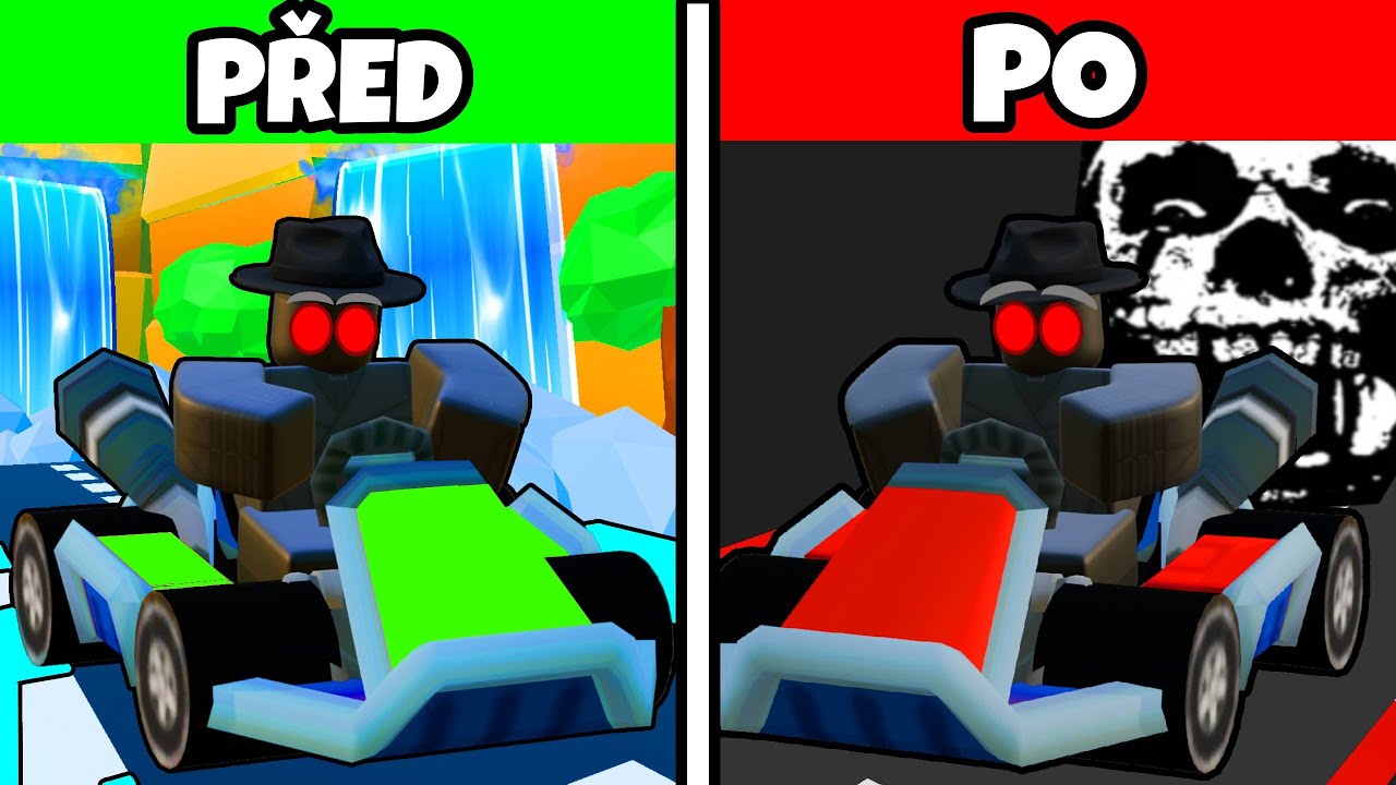Zahrál jsem si PROKLETOU závodní hru v ROBLOXU 😳💀