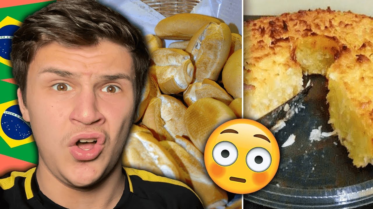 Brazilian Breakfast is Pretty STRANGE ...  |🇬🇧 Gringo Britânico Reagindo