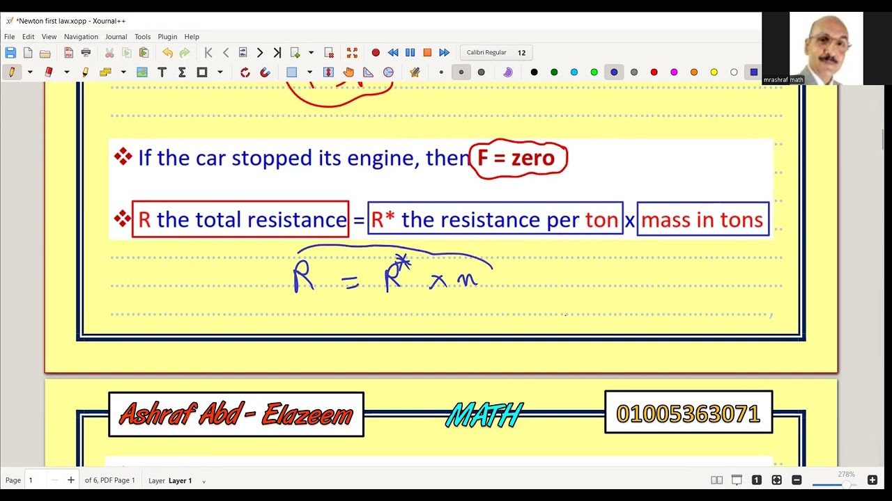 Newton 1st law 2sec part 1