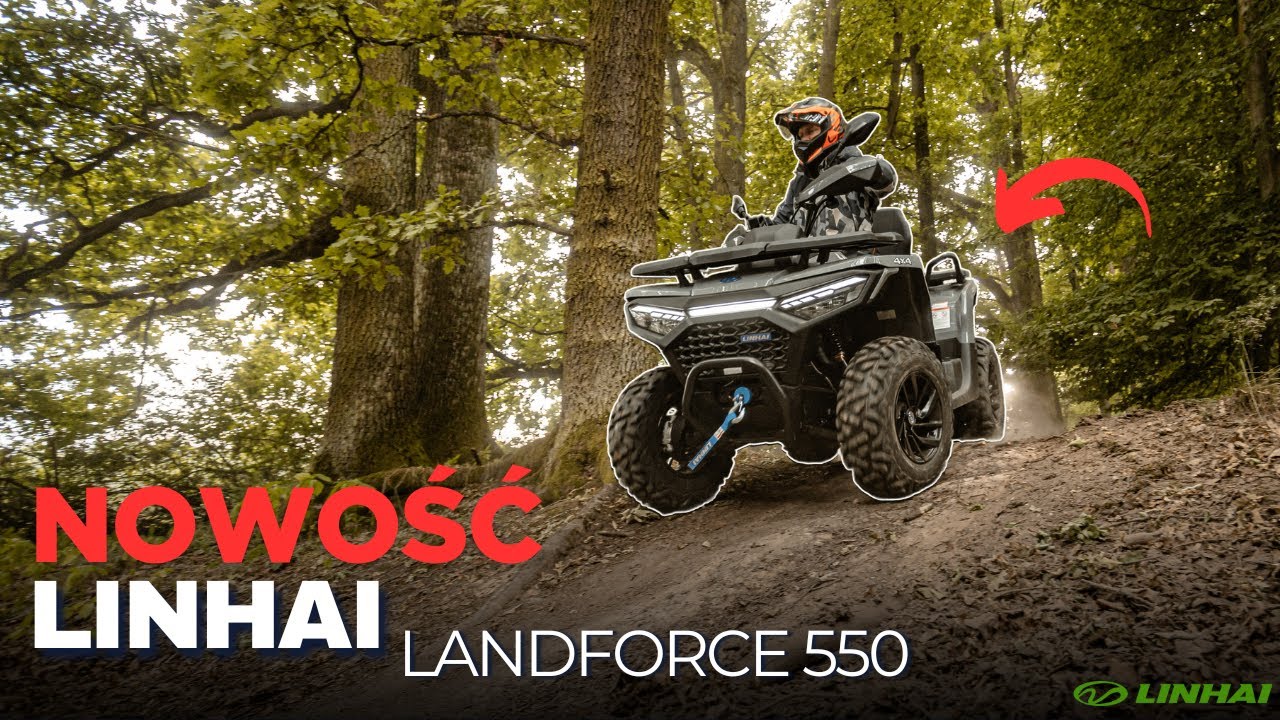 NOWOŚĆ: LINHAI LANDFORCE 550! QUAD PONIŻEJ 23 TYSIĘCY! #quad #new