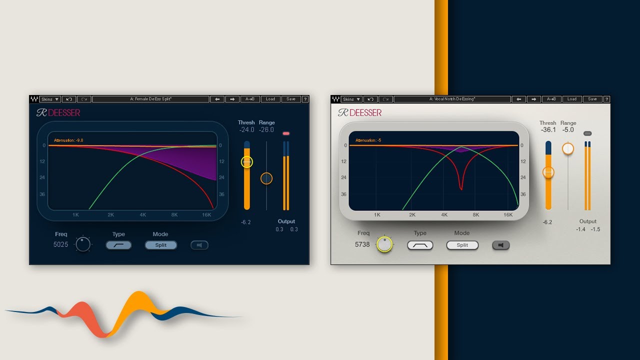 Smoothen the Top End of Vocals with Waves R-DeEsser