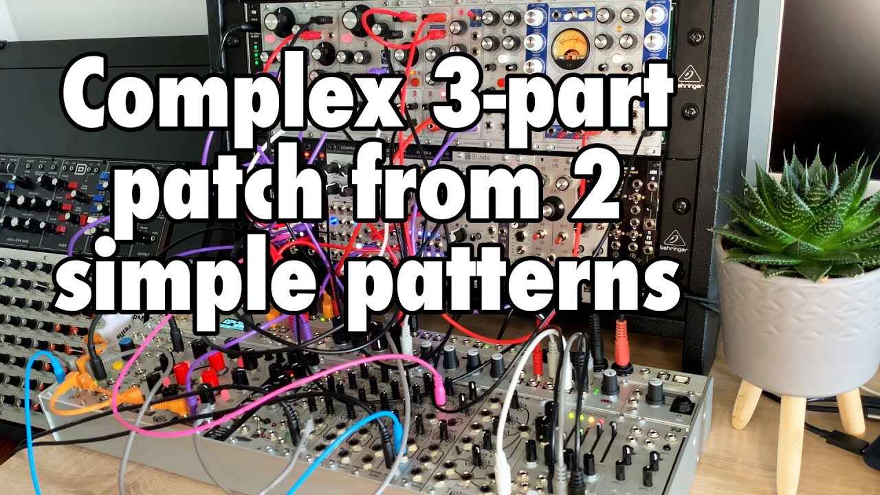 3 melodies from 2 sequences using Xaoc Moskwa II and Turing Machine