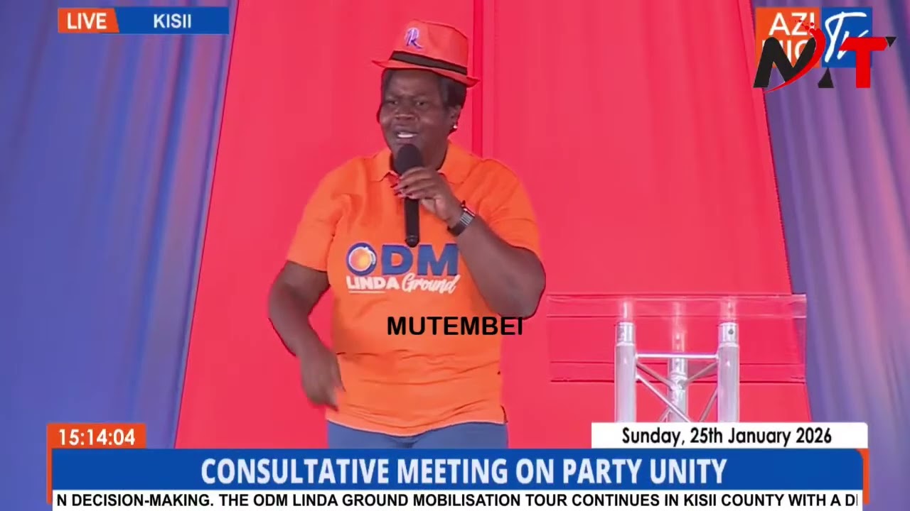 LISTEN TO GLADYs WANGA POWERFUL REMARKs RESPONDING TO BABU AND SIFUNA IN KISII!!