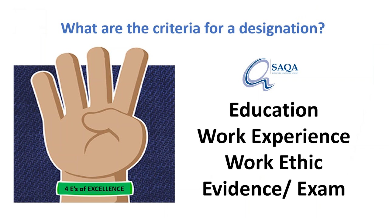 Difference between a qualification and a professional designation
