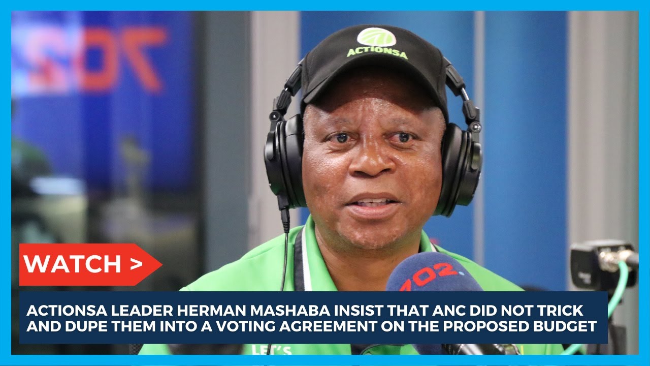 Was ActionSA tricked and duped by ANC over VAT hike?