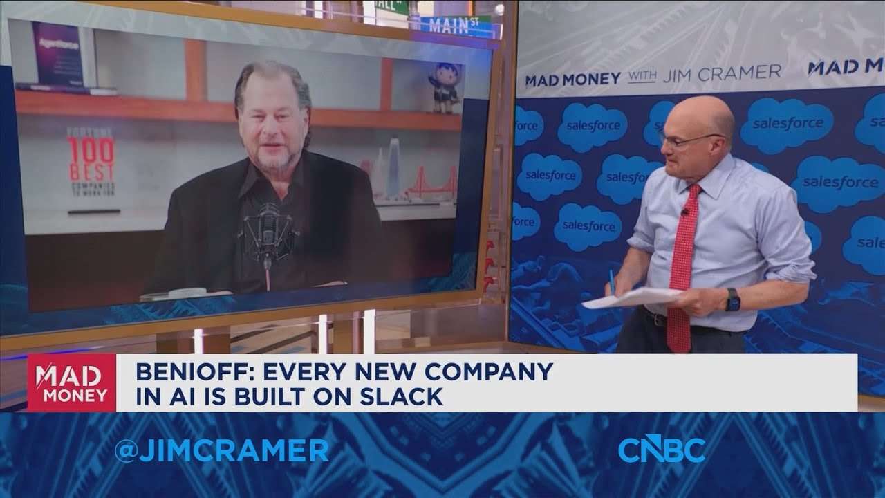 Salesforce CEO Marc Benioff goes one-on-one with Jim Cramer