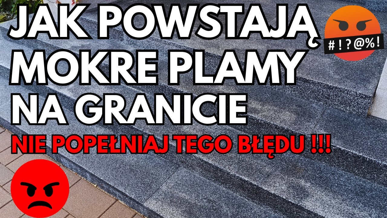 MOKRE PLAMY NA GRANICIE PRZEBARWIENIA JAK OMINĄĆ TEN BŁĄD? STOP ZANIM ZACZNIESZ IMPREGNACJĘ!!!