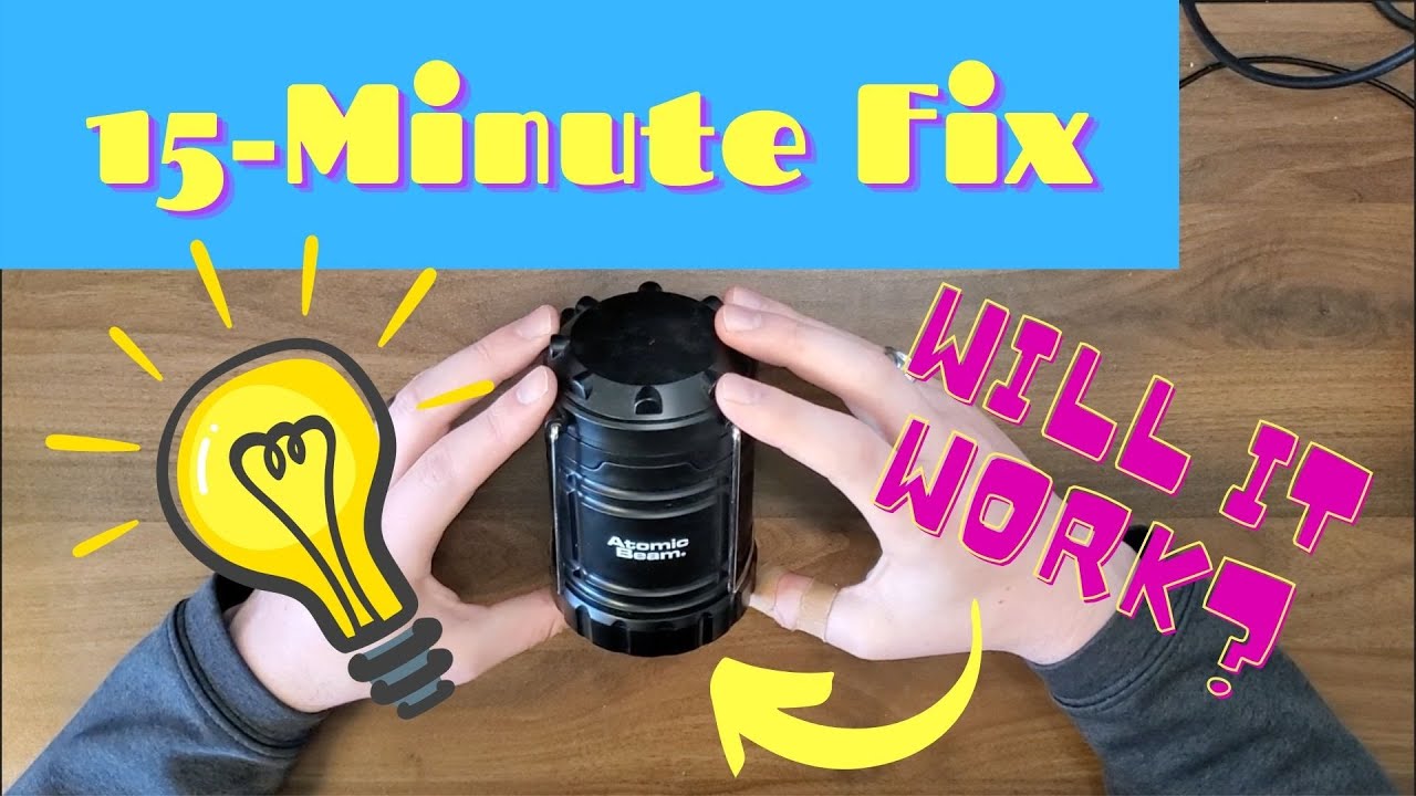 15-Minute Fix: Atomic Beam Lantern