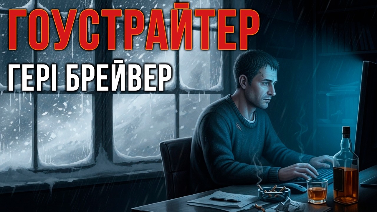 Гері Брейвер - Гоустрайтер #аудіокнигиукраїнською #триллер #детектив #жахи