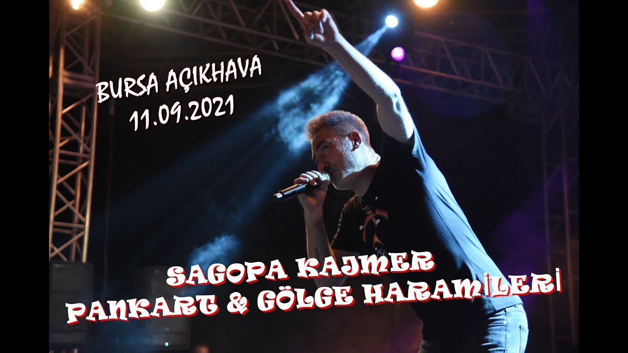 Sagopa Kajmer - Pankart & Gölge Haramileri 4K / Bursa Açıkhava / 11.09.2021