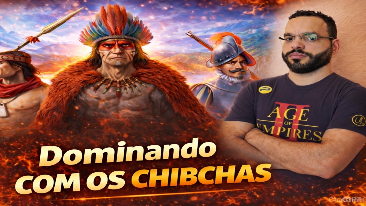 CHIBCHAS - MAIS UMA CIV DOMINADORA | Age of Empires 2 DE