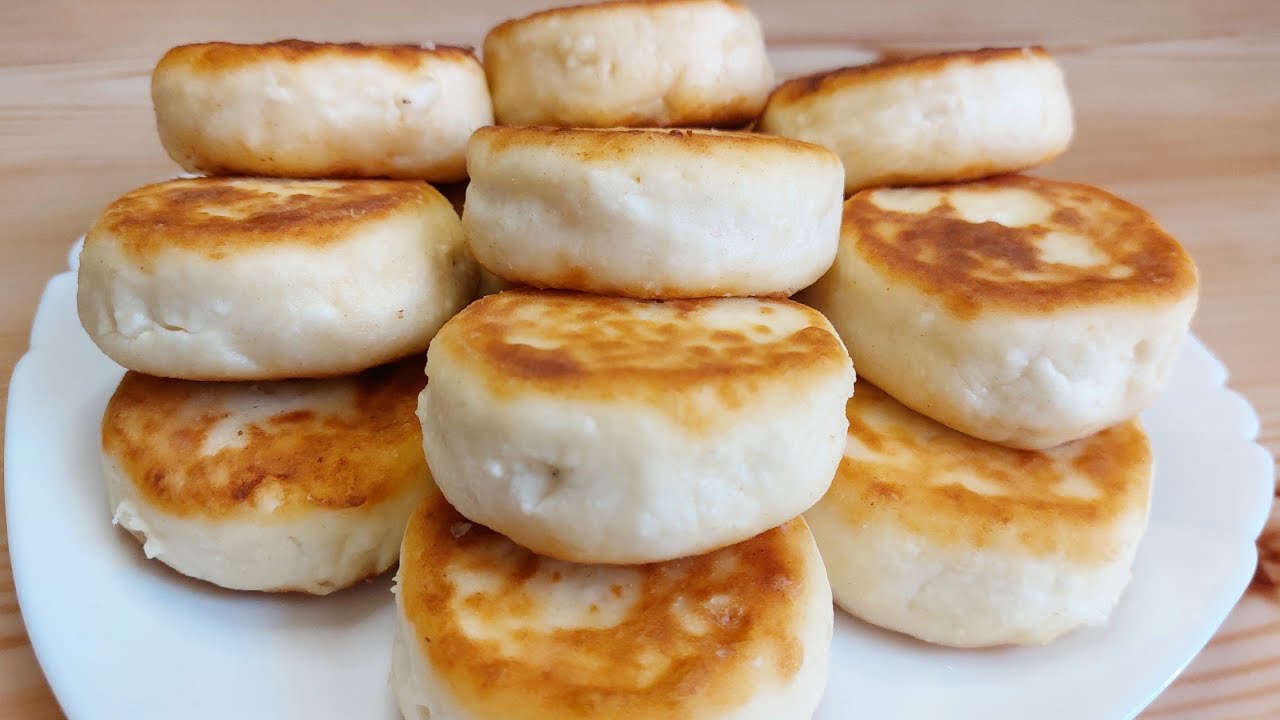 Сырники с лимонным вкусом!  Самый простой и быстрый рецепт  ароматных и вкусных сырников!