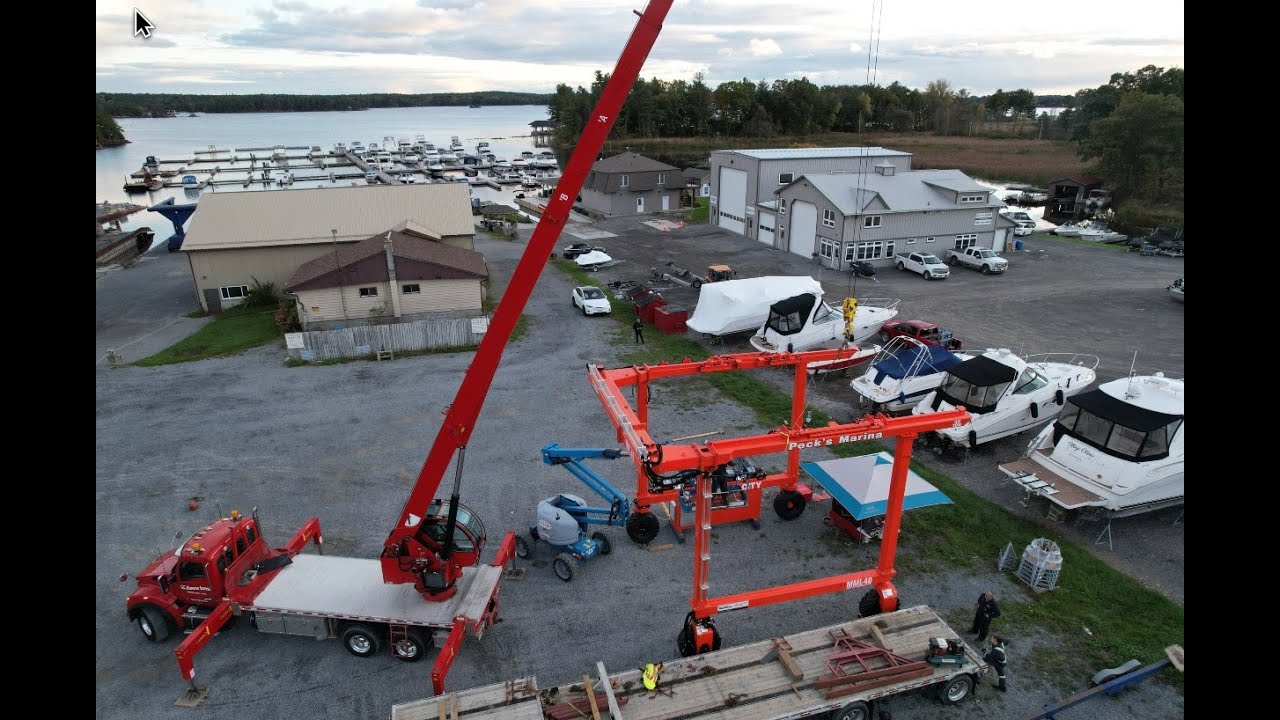 Pecks Travel Lift Assembly - Oct 18, 2021