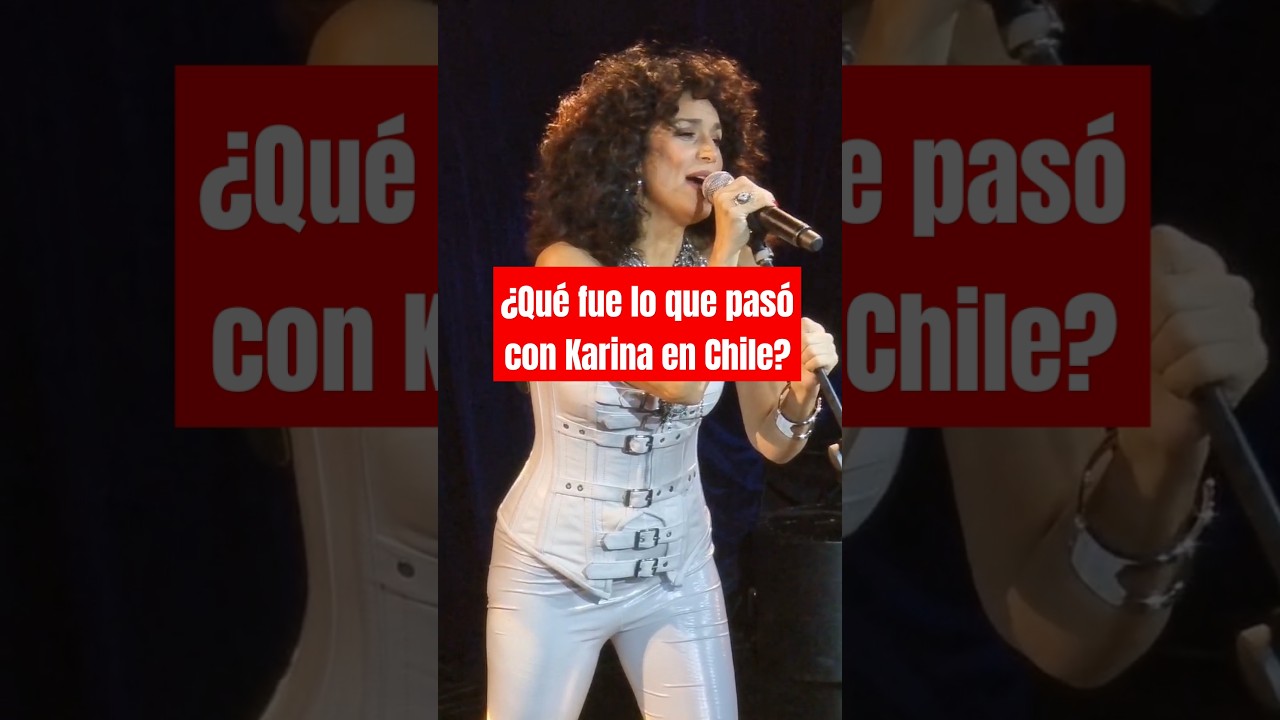&iquest;Qu&eacute; pas&oacute; con Karina en Chile? #karina #venezuela #venezolanosenelmundo