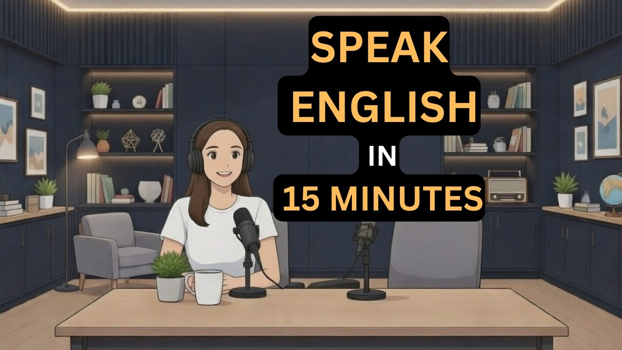 Speak English Fluently in 15 Minutes | Listen and Repeat Practice | A2 Level