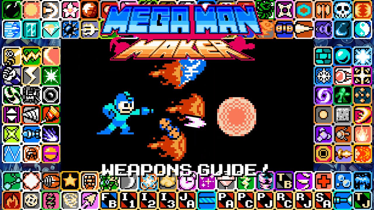 Mega Man Maker Weapons Guide
