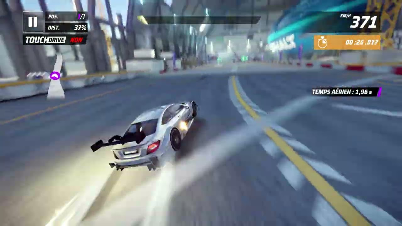 ASPHALT 9 LEGENDS GP MERCEDES C63 AMG DTM ENTRAINEMENT
