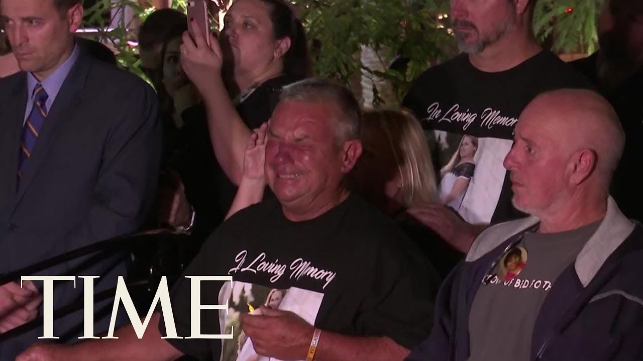 Las Vegas Offers Somber Tributes And Dimmed Lights To Mark Deadly Shooting Anniversary | TIME