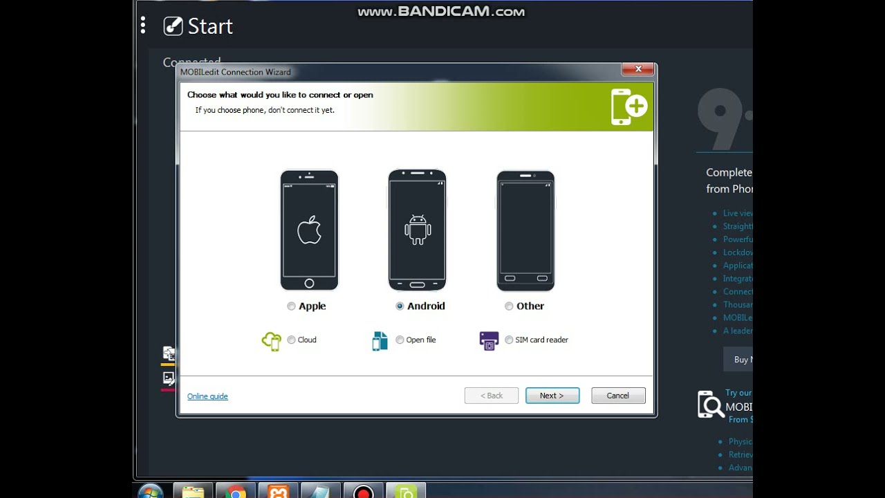 MOBILEdit Forensic Pratikum