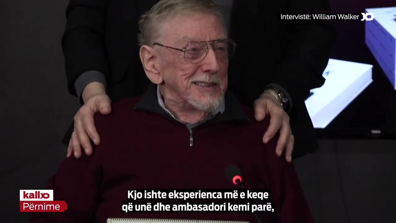Rr&euml;fimi emocional i Alma Kelmendit, p&euml;rkthyeses s&euml; William Walker gjat&euml; luft&euml;s s&euml; Kosov&euml;s