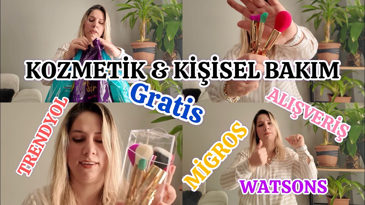 GRATİS, WATSONS, TRENDYOL, MİGROS, YVES ROCHER DEV ALIŞVERİŞ #gratis #watsons #migros #trendyol #new