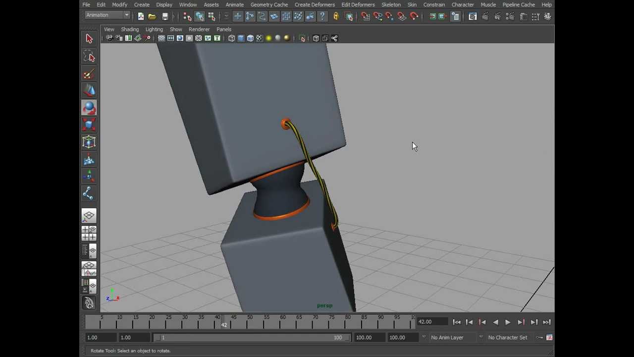 Rigging Wires using Maya