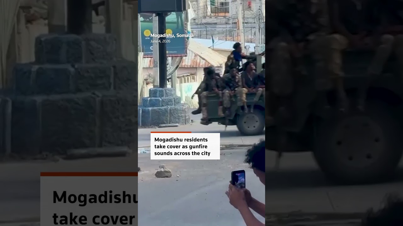 Gunfire reported in Mogadishu amid political tensions