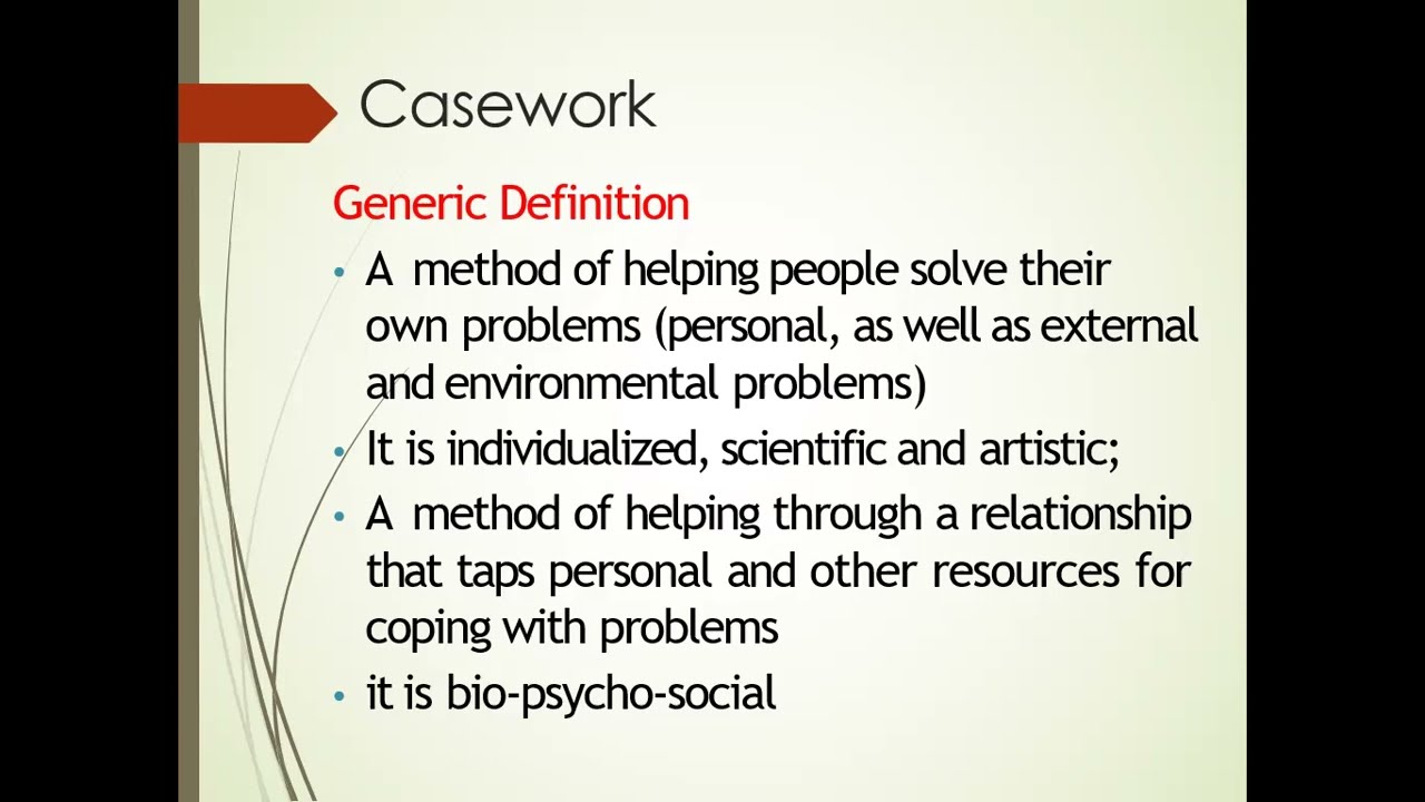 Casework Discussion 1/11