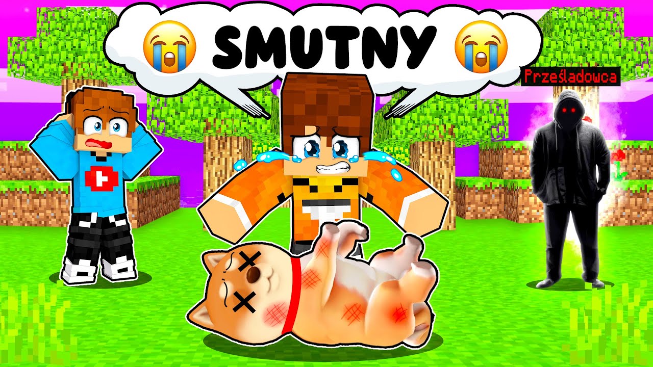 ZNALAZŁEM MOJEGO PIESKA SHIBE i ZOBACZYŁEM TO... w Minecraft!