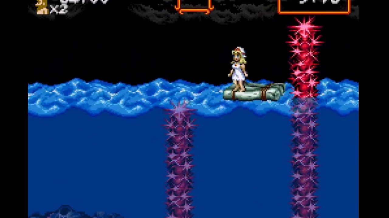 Super Ghouls 'n Ghosts - Girl Form sprite hack! [Full Playthrough/No Commentary]