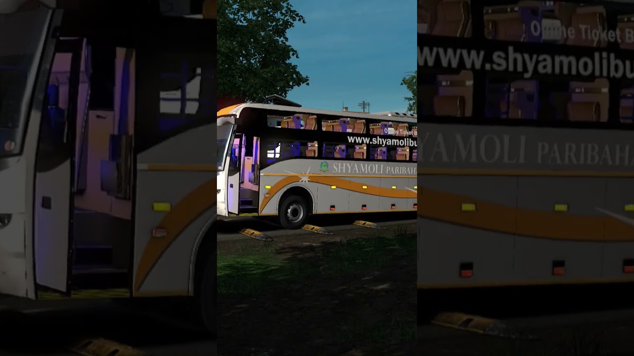 Shyamoli Paribahan Volvo B11R Sleeper | Euro Truck Simulator 2 | Indian Bus Mod