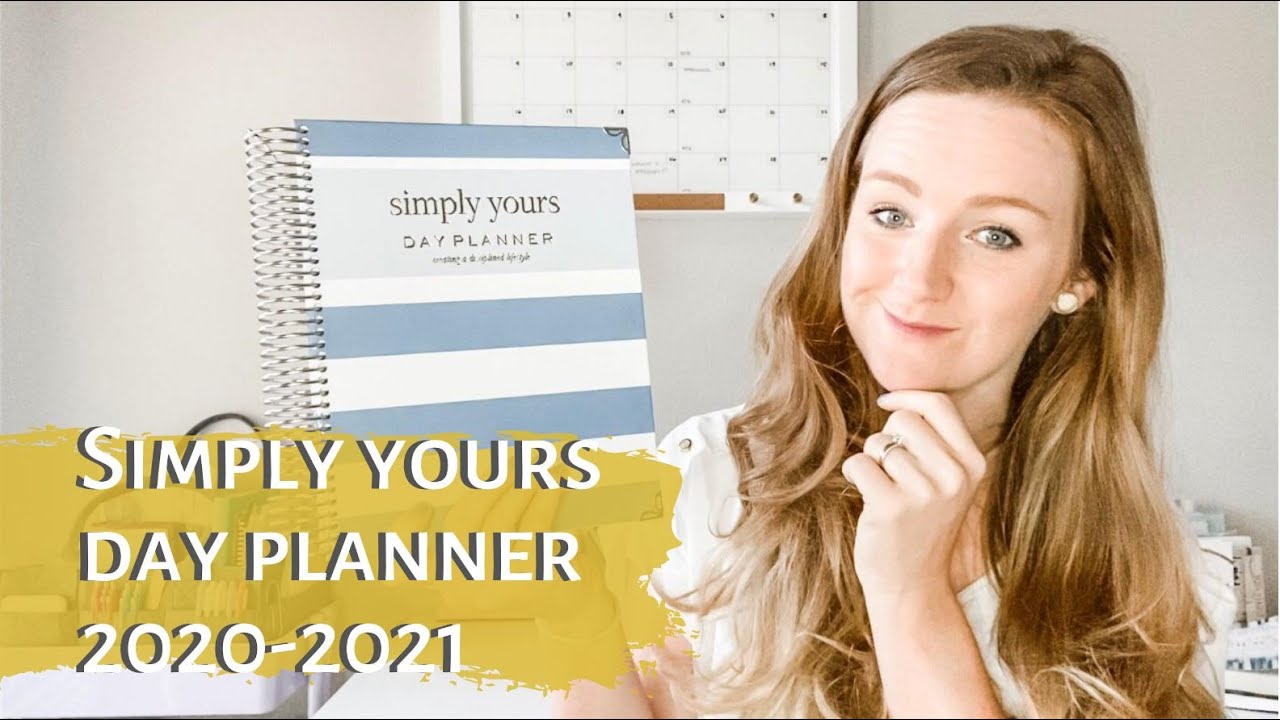 Simply Yours Day Planner 2020-2021 Review