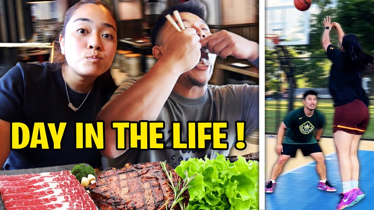 Our Day In The Life (LA Edition) | Korean BBQ & Basketball
