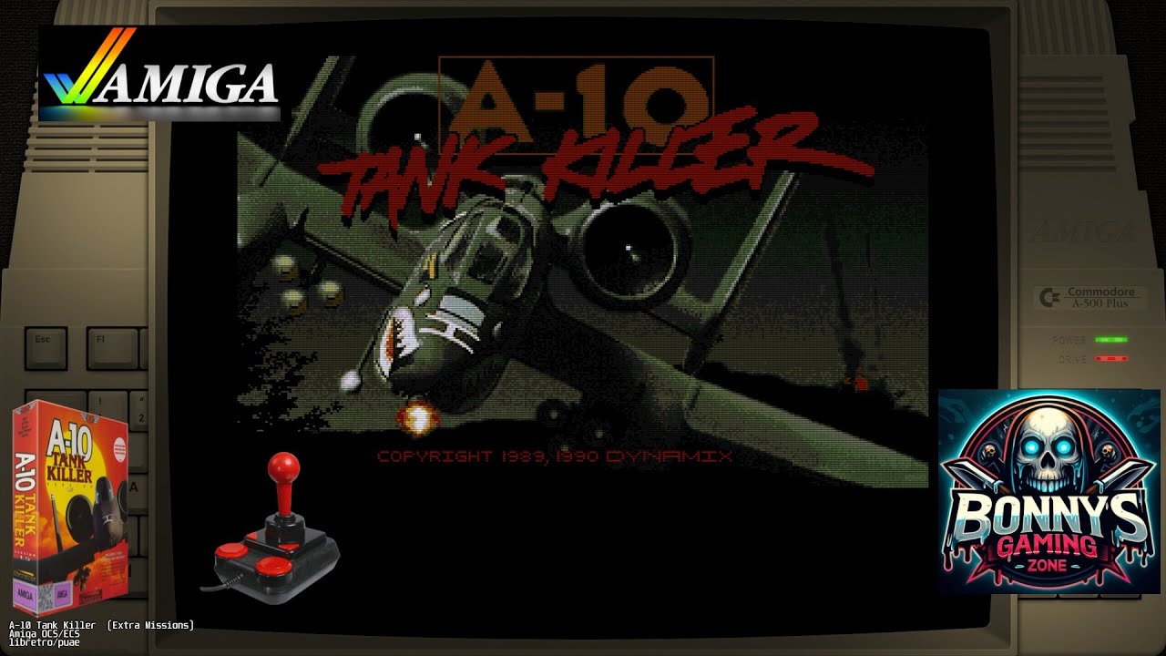 A-10 Tank Killer (Amiga - Dynamix - 1990) Batocera 41 (50Hz)