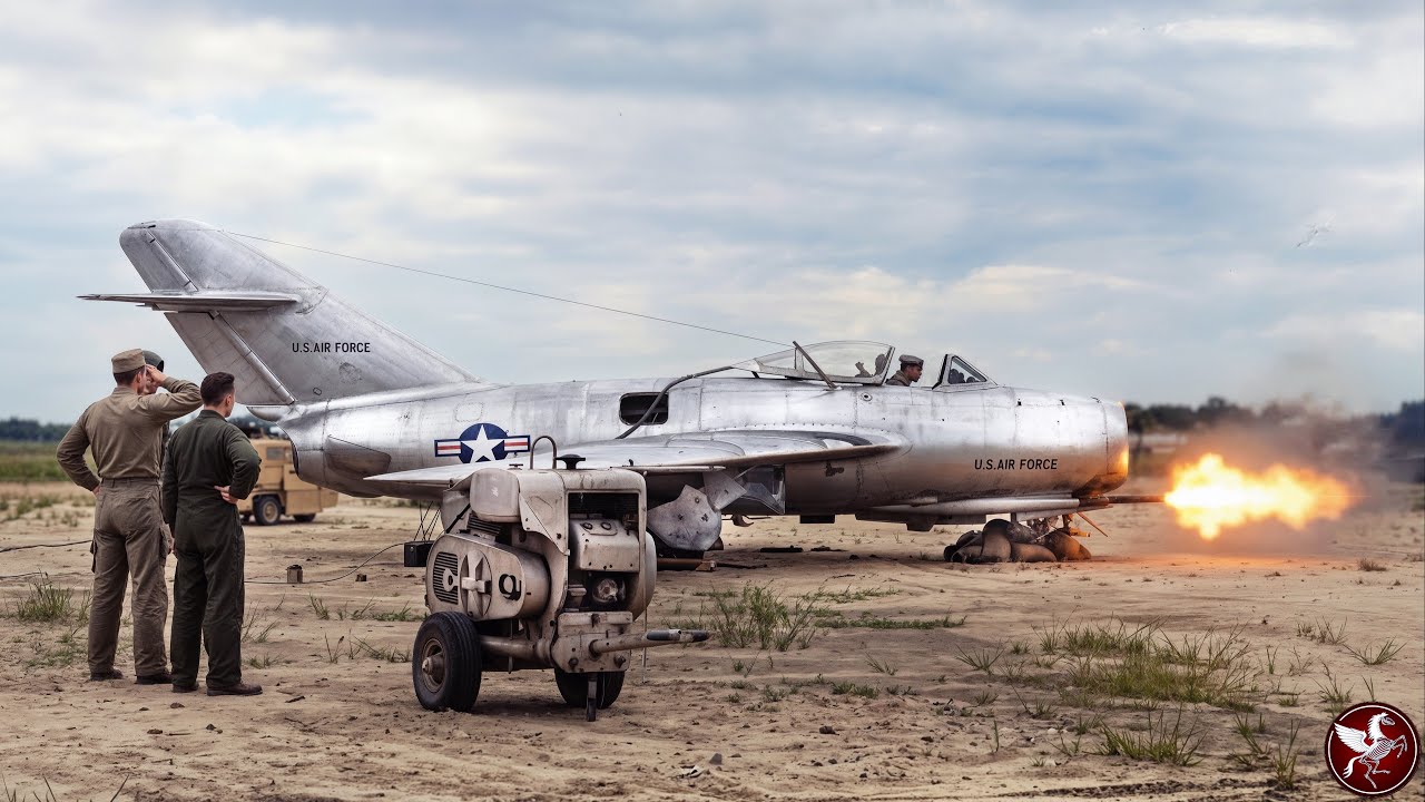 When a MiG-15 Fell Into U.S. Hands ($100,000 Defection Story) Rare Restored Footage