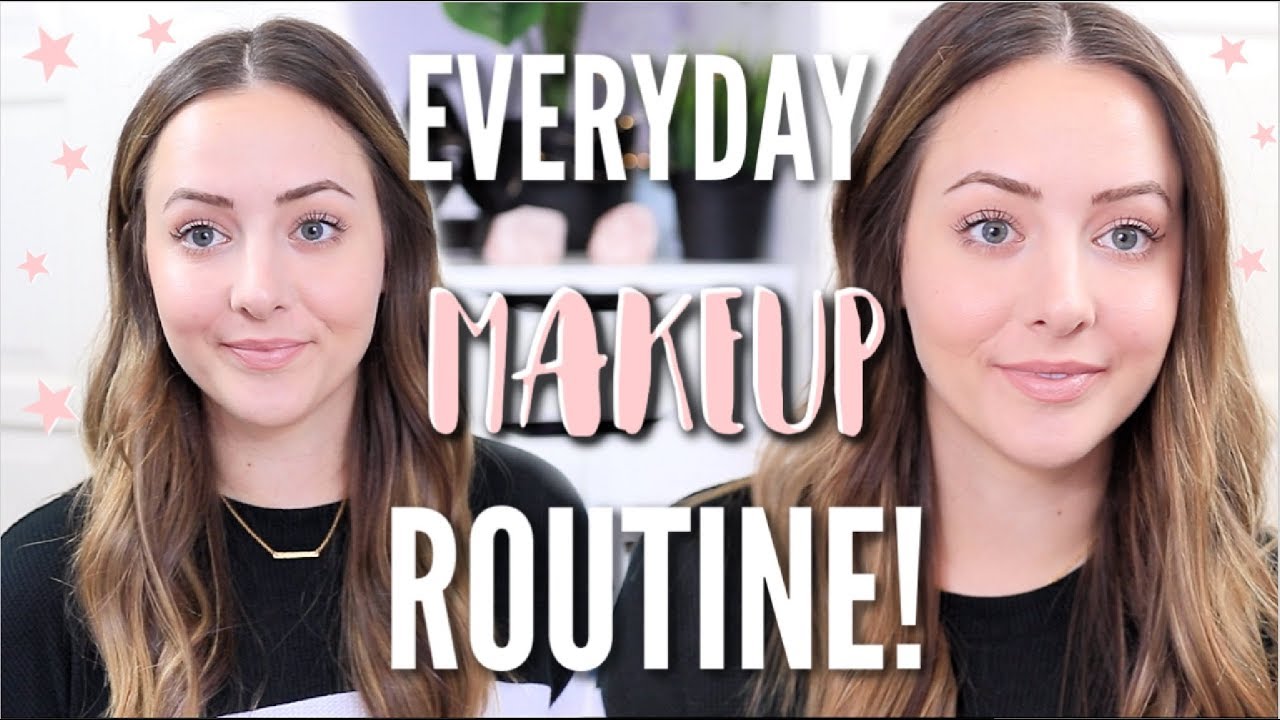 My Everyday Makeup Routine 2019! NO BRUSHES!