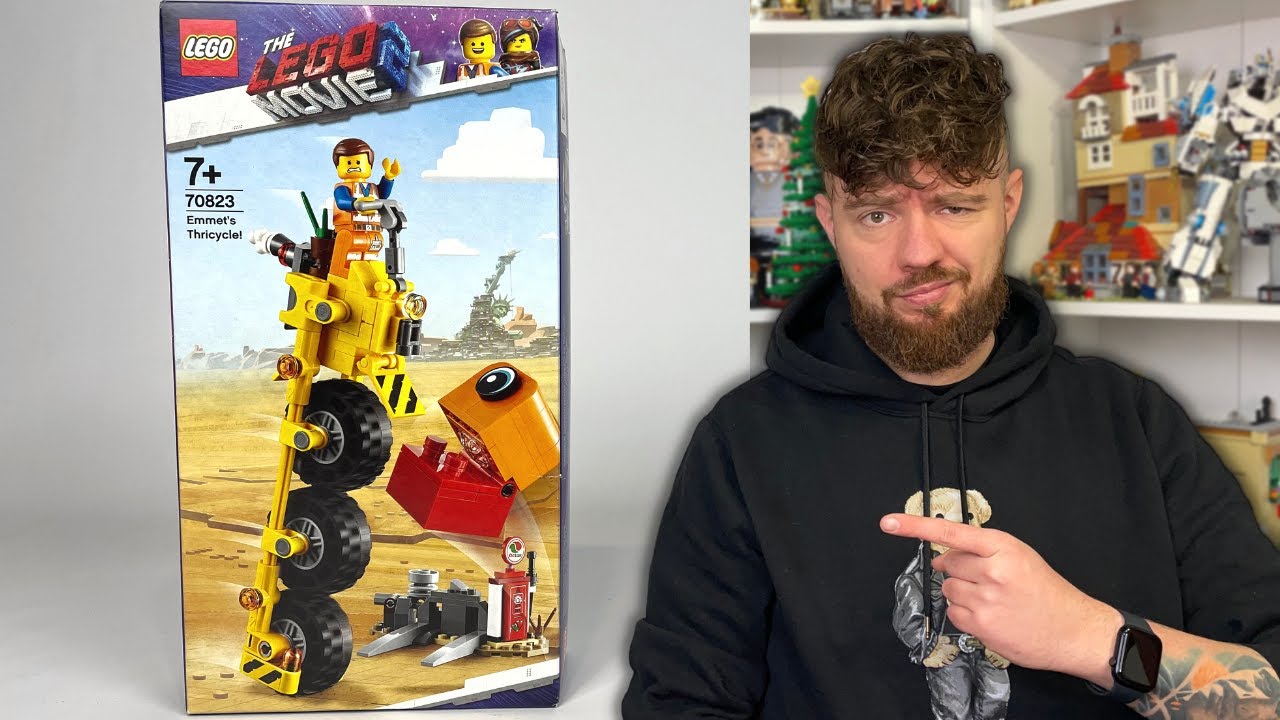 TRÓJKOŁOWIEC EMMETA 🛞 LEGO PRZYGODA 2 70823 RECENZJA