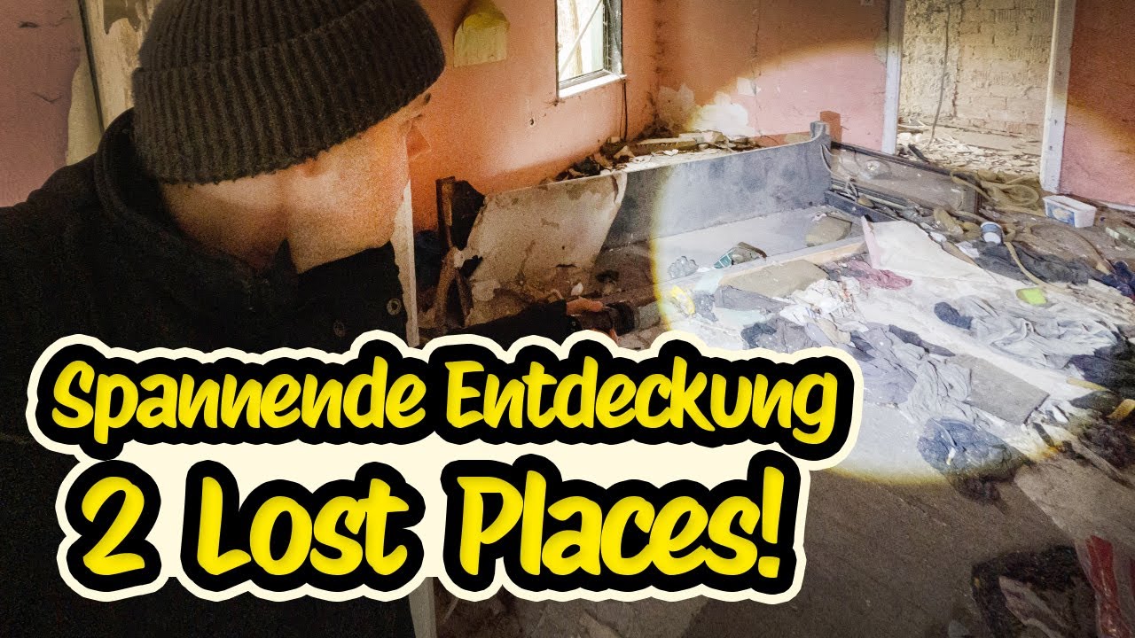 Gleich zwei Lost Places nebeneinander gefunden - spannende Entdeckungen!