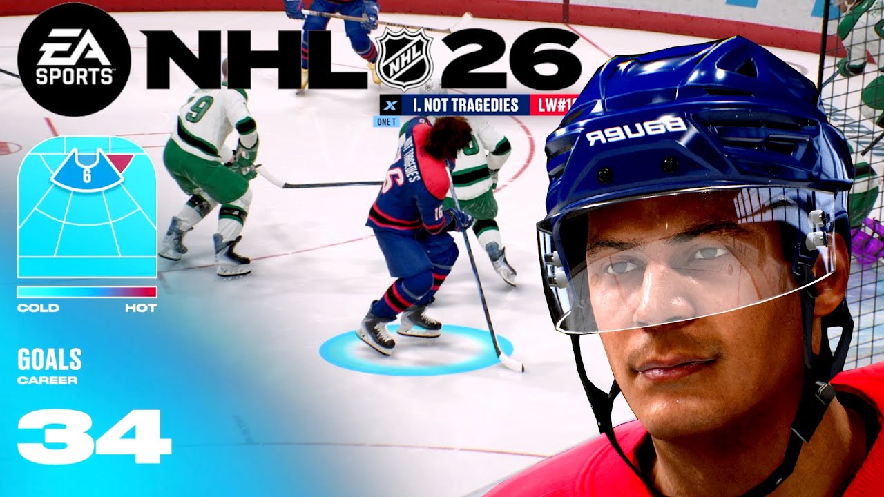 NHL 26 FIRST 6V6 EASHL GAME