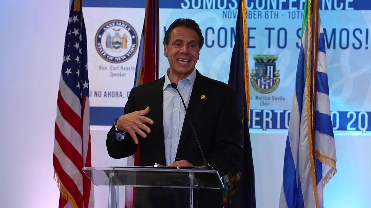 Governor Cuomo Accepts SOMOS Leadership Award