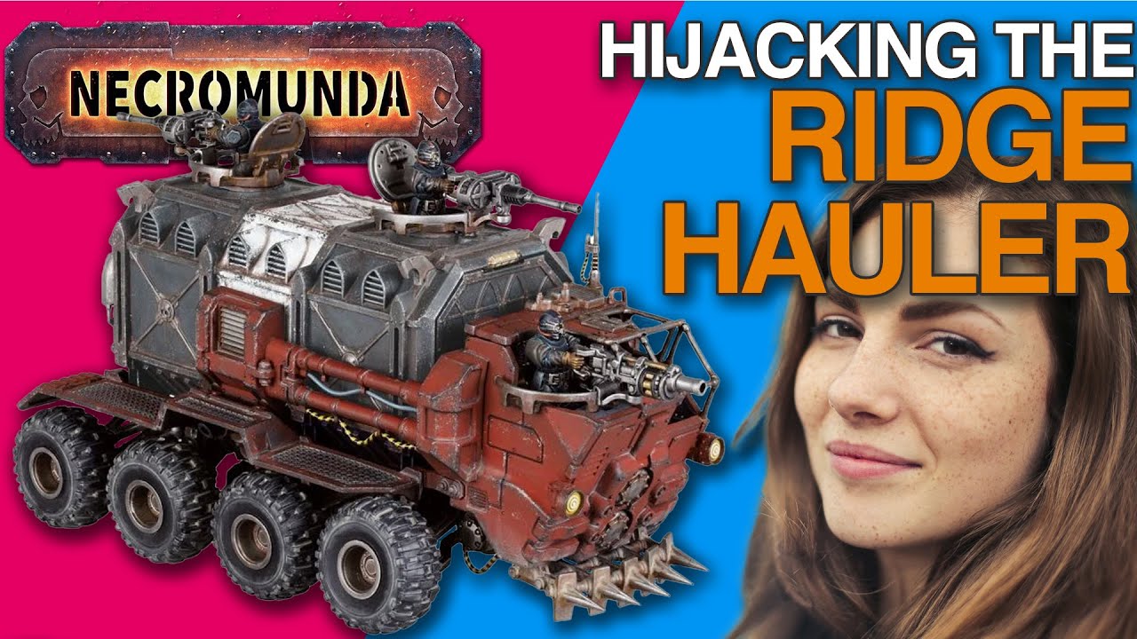 UNBOXING the Cargo-8 Ridgehauler & trailer for Necromunda!