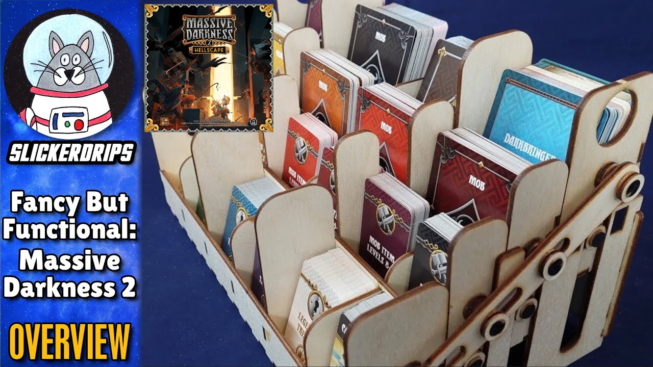 Massive Darkness 2 | Fancy But Functional Insert & Storage Box Overview