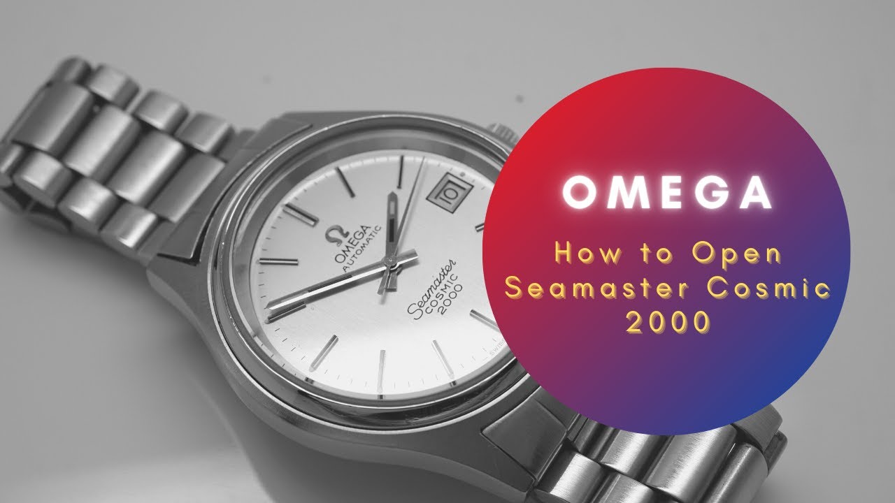 Как открыть Omega Seamaster Cosmic 2000