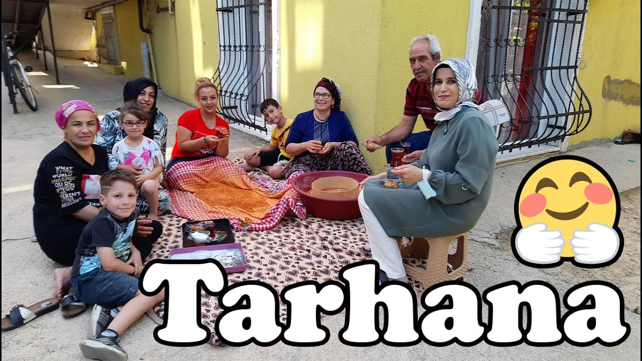 KOMŞUMLA TARHANA HAZIRLIĞI | TARHANA NASIL YAPILIR?