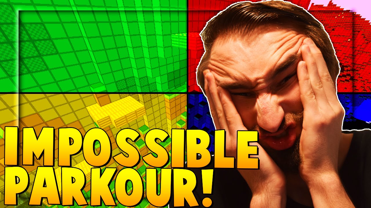 НЕВОЗМОЖНЫЙ ПАРКУР - Четырехцветные башни в Minecraft с участием PrestonPlayz, MrWoofless и TBNRK...